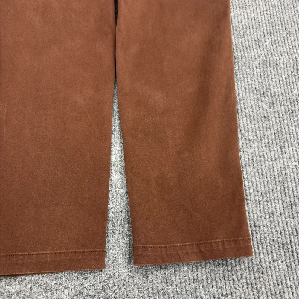 Banana Republic Pants Men 35x32 Brown Cotton Slim Chino Trousers Casual Workwear